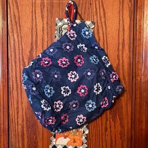 Vera Bradley Ellie Flowers Ditty Tote Bag